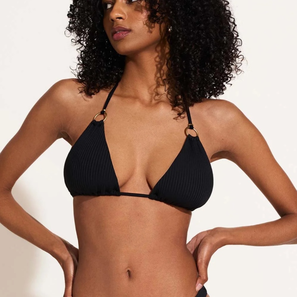 Vitamin A Cosmo Top and Lolita Bottom - Black EcoRib